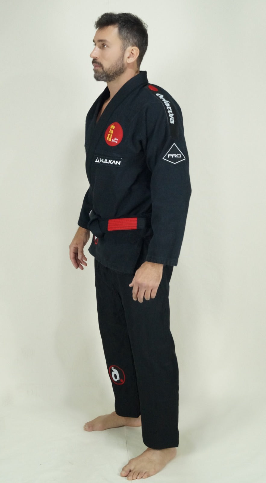 KIMONO DELARIVA VULKAN PRETO