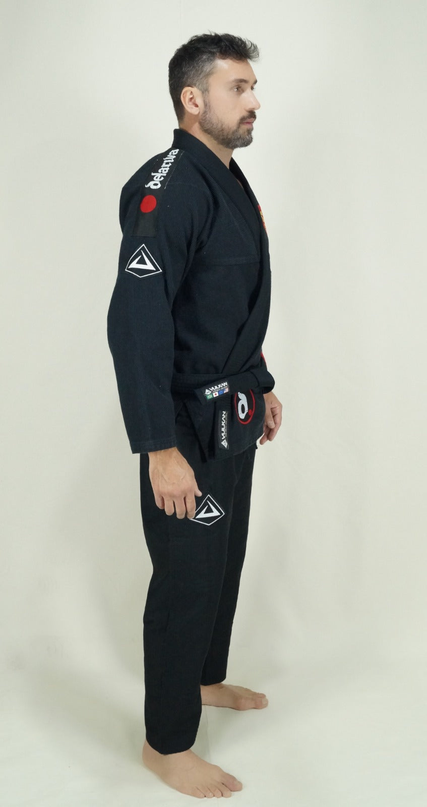 KIMONO DELARIVA VULKAN PRETO