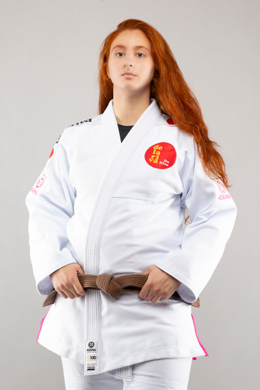 KIMONO DELARIVA X ATAMA FEMININO BRANCO COLLAB 2.0