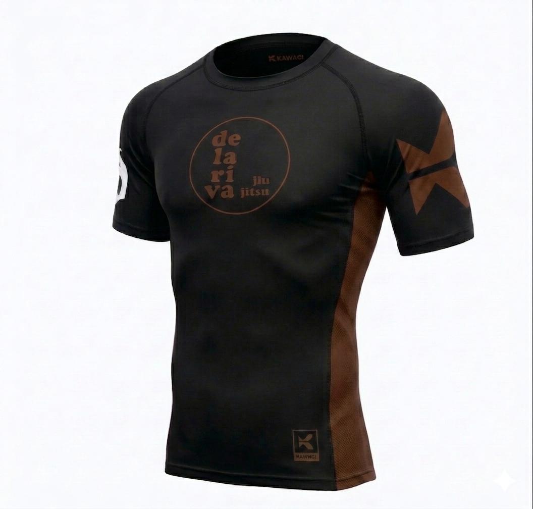 RASH GUARD MANGA CURTA KAWAGI DLRV