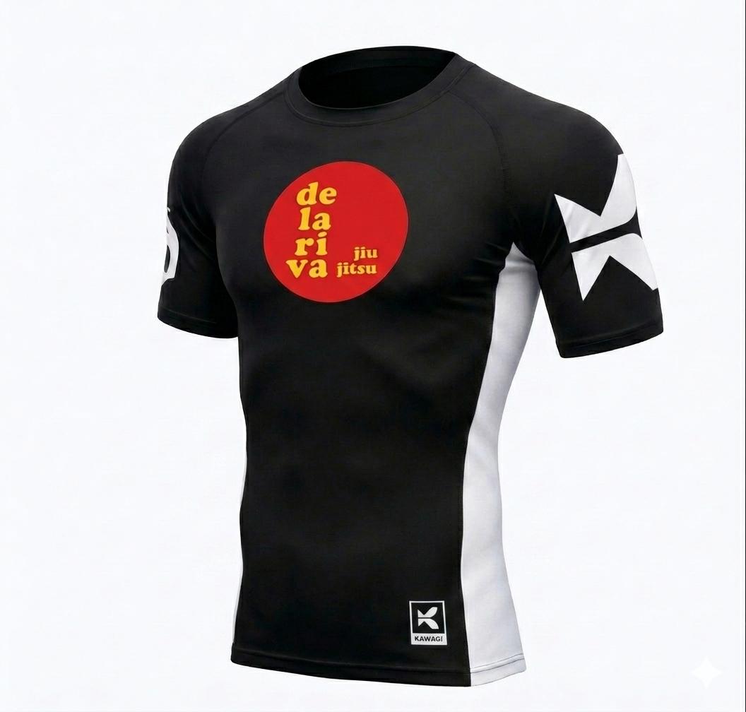 RASH GUARD MANGA CURTA KAWAGI DLRV